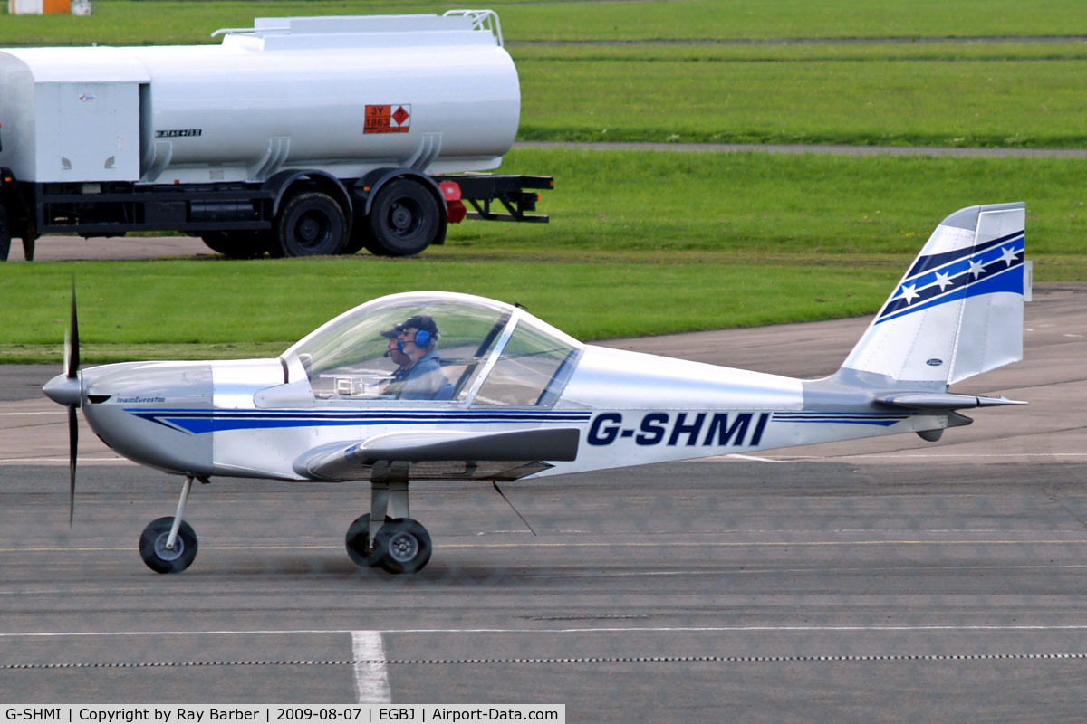 G-SHMI, 2007 Aerotechnik EV-97 TeamEurostar UK C/N 3013, Evektor EV-97 Eurostar [2007-3013] Staverton~G 07/08/2009