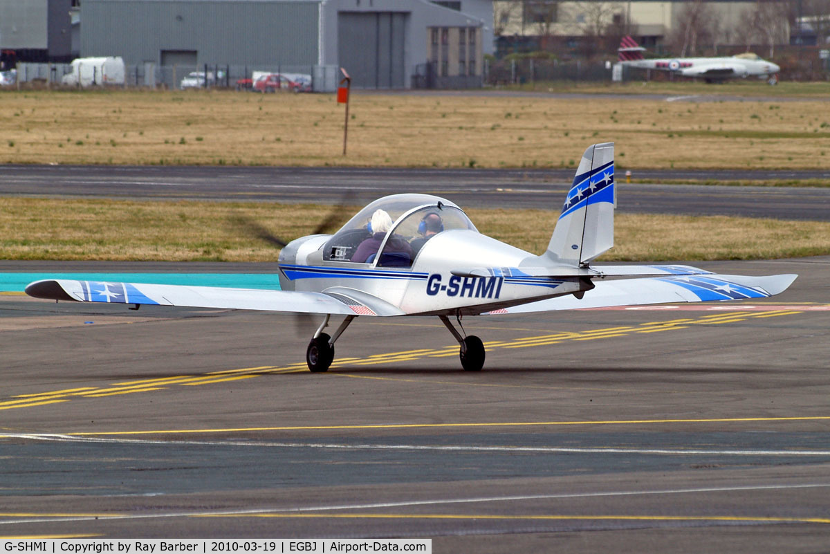 G-SHMI, 2007 Aerotechnik EV-97 TeamEurostar UK C/N 3013, Evektor EV-97 Eurostar [2007-3013] Staverton~G 19/03/2010