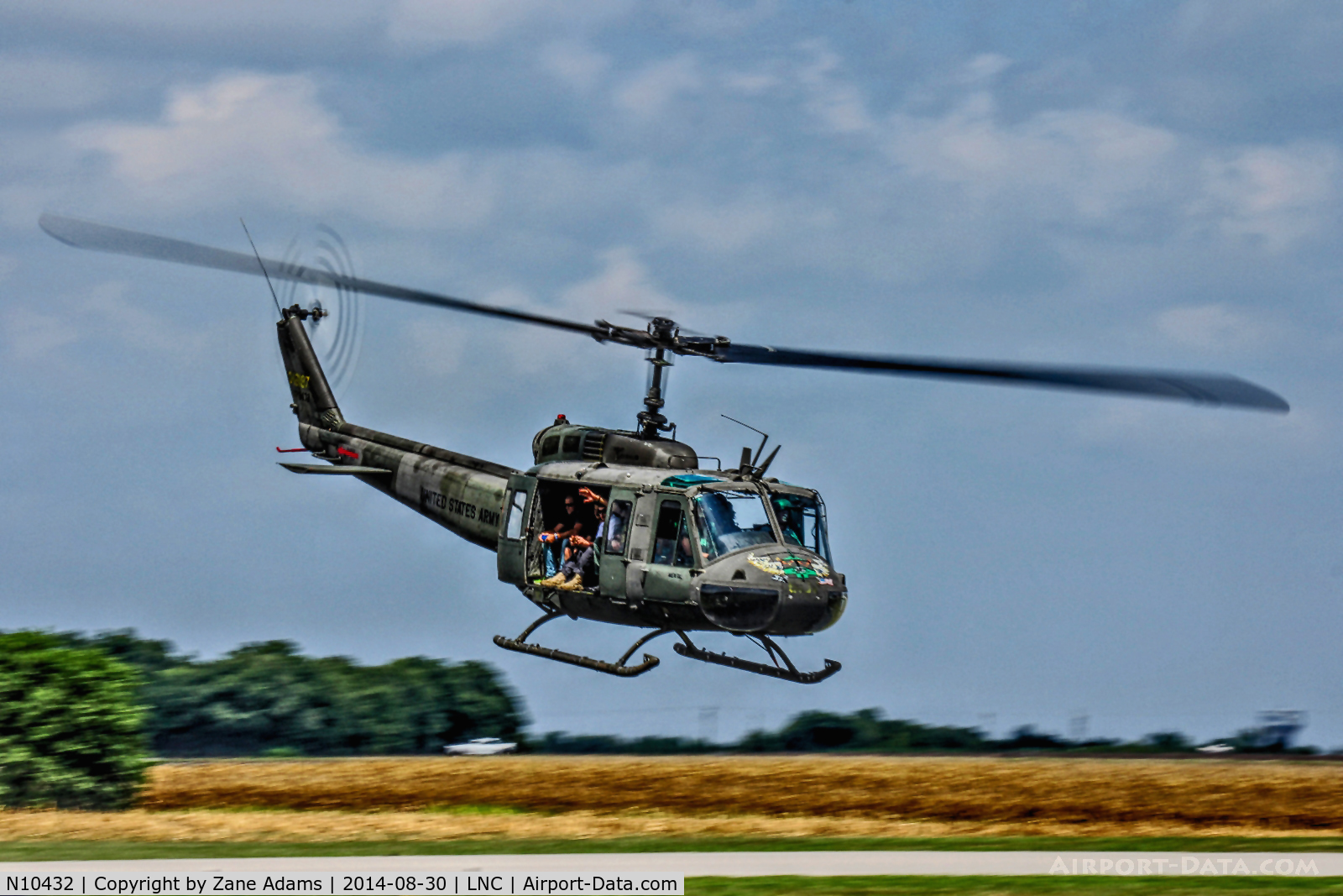 N10432, 1968 Bell UH-1H Iroquois C/N 10856 (68-16197), At the 2014 Warbirds on Parade - Lancaster, TX