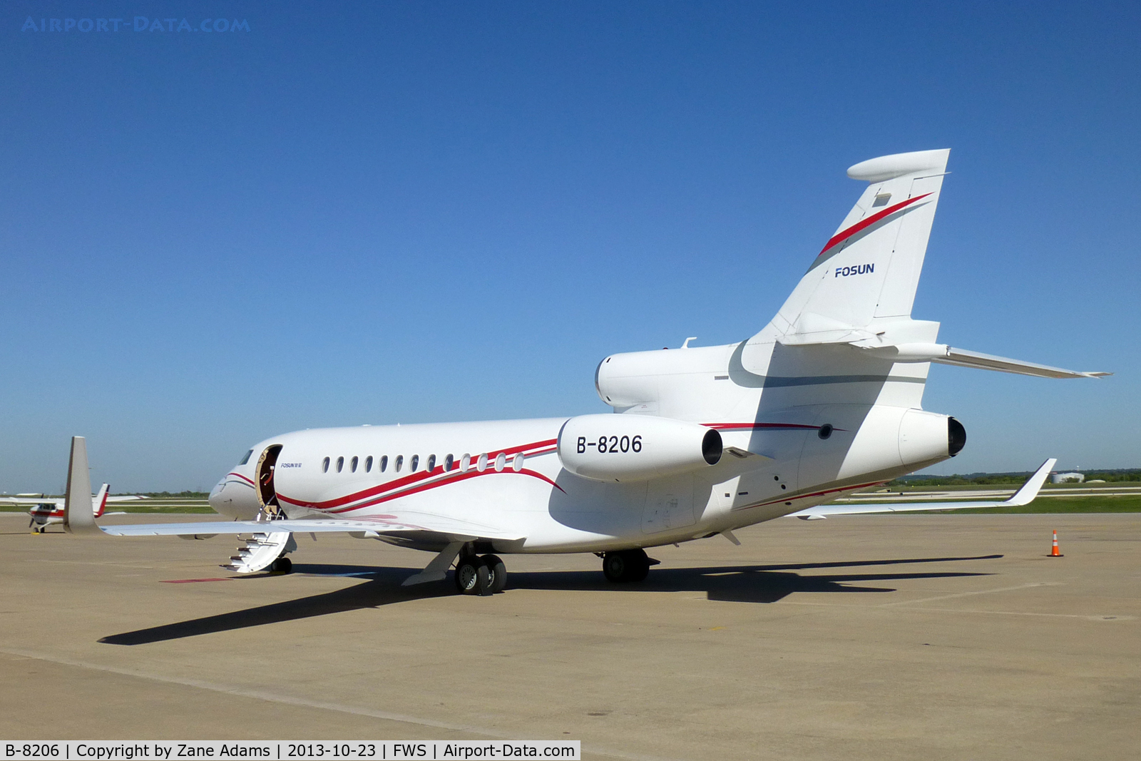 B-8206, 2011 Dassault Falcon 7X C/N 144, At Spinks Airport - Ft. Worth, TX