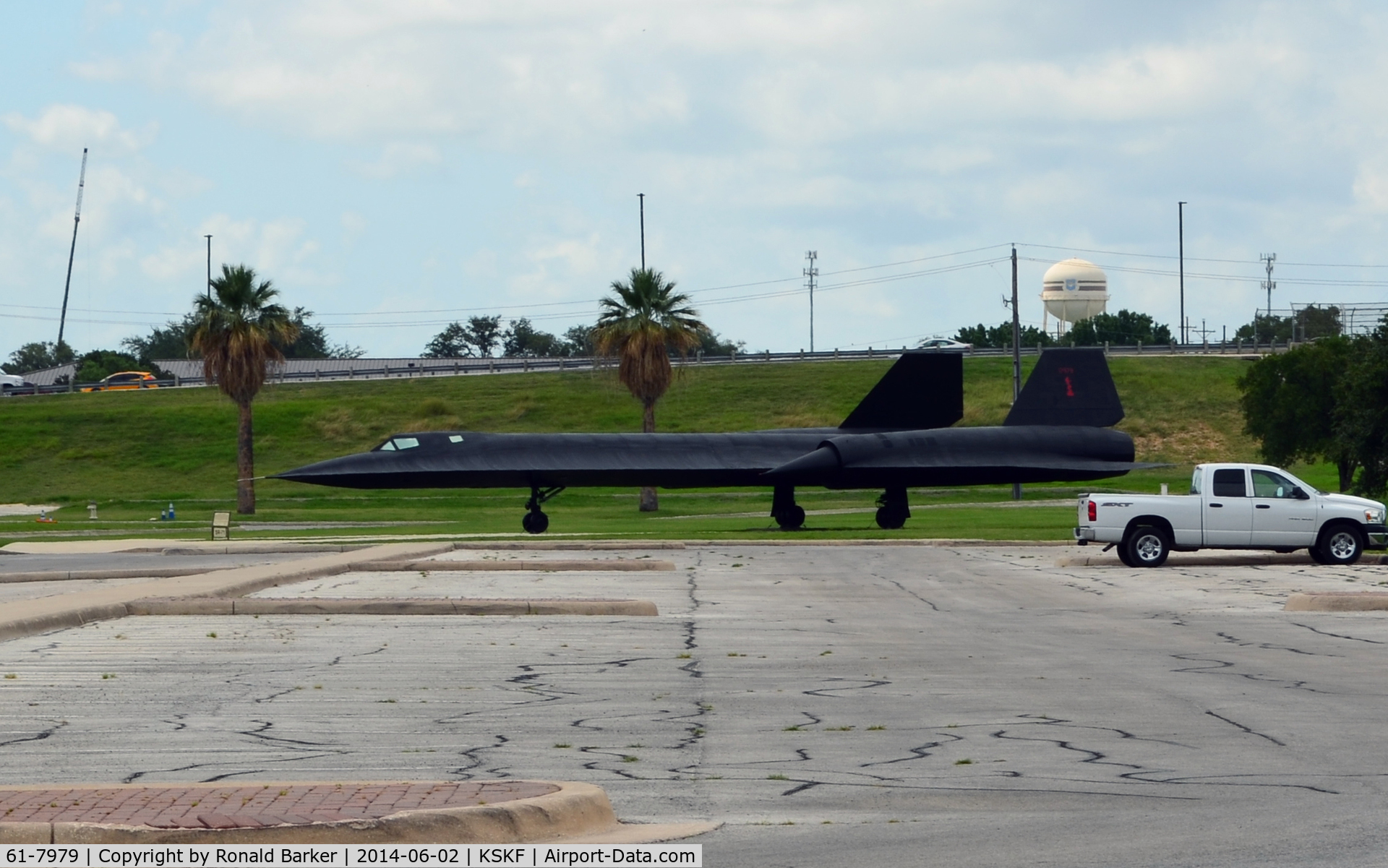 61-7979, Lockheed SR-71A Blackbird C/N 2030, LMTC Parade Field