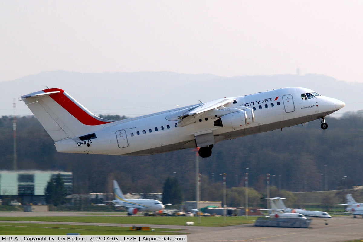 EI-RJA, 1998 British Aerospace Avro 146-RJ85A C/N E2329, BAe 146-RJ85 [E2329] (Cityjet) Zurich~HB 05/04/2009