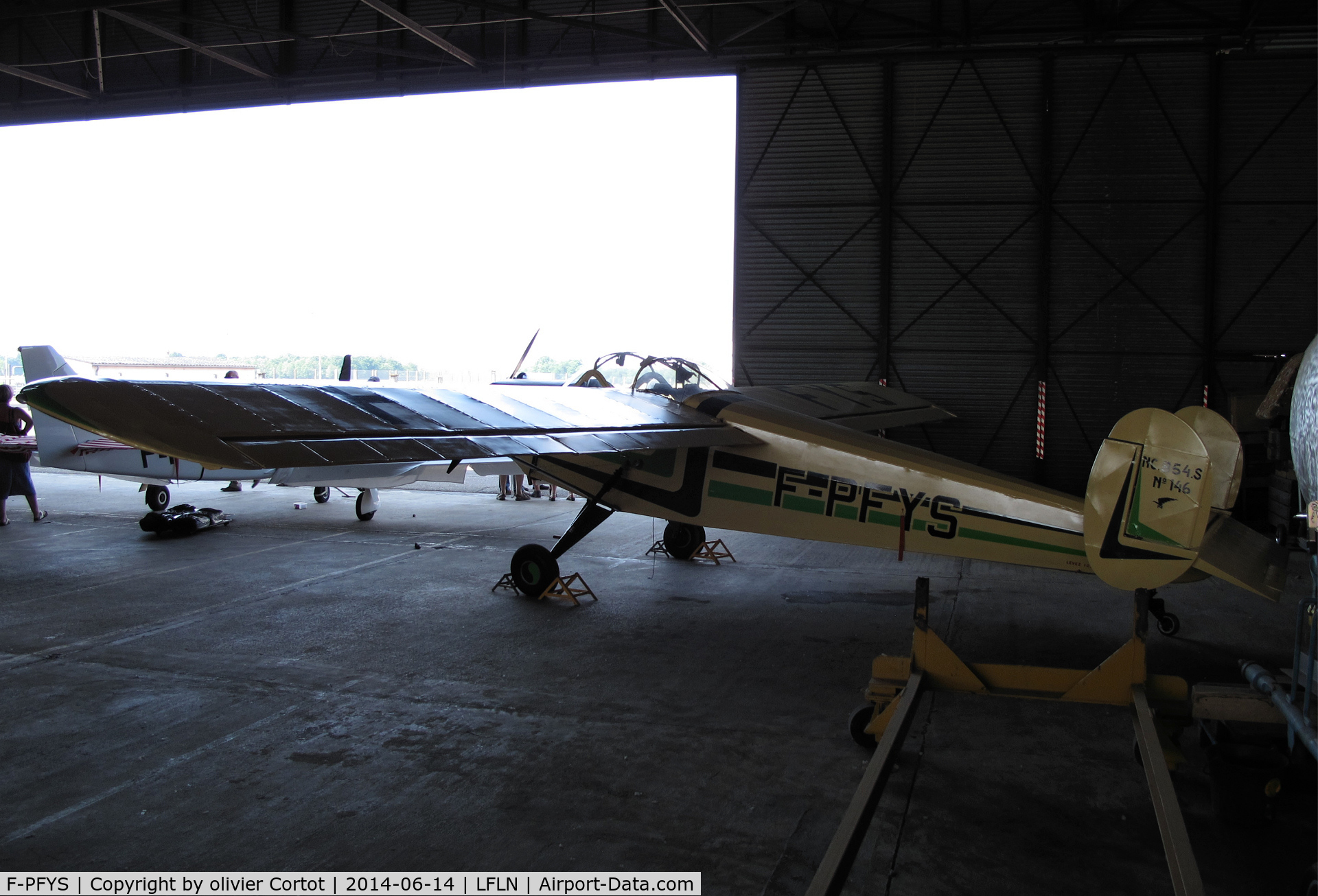 F-PFYS, Nord NC-854S C/N 146, Hangar queen of Saint Yan
