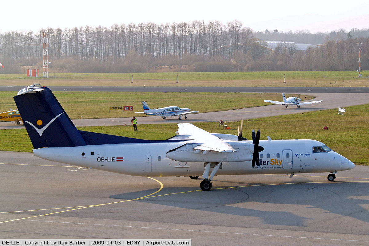 OE-LIE, 2000 De Havilland Canada DHC-8-315Q Dash 8 C/N 546, De Havilland Canada DHC-8Q-315 Dash 8 [546] (Intersky) Friedrichshafen~D 03/04/2009