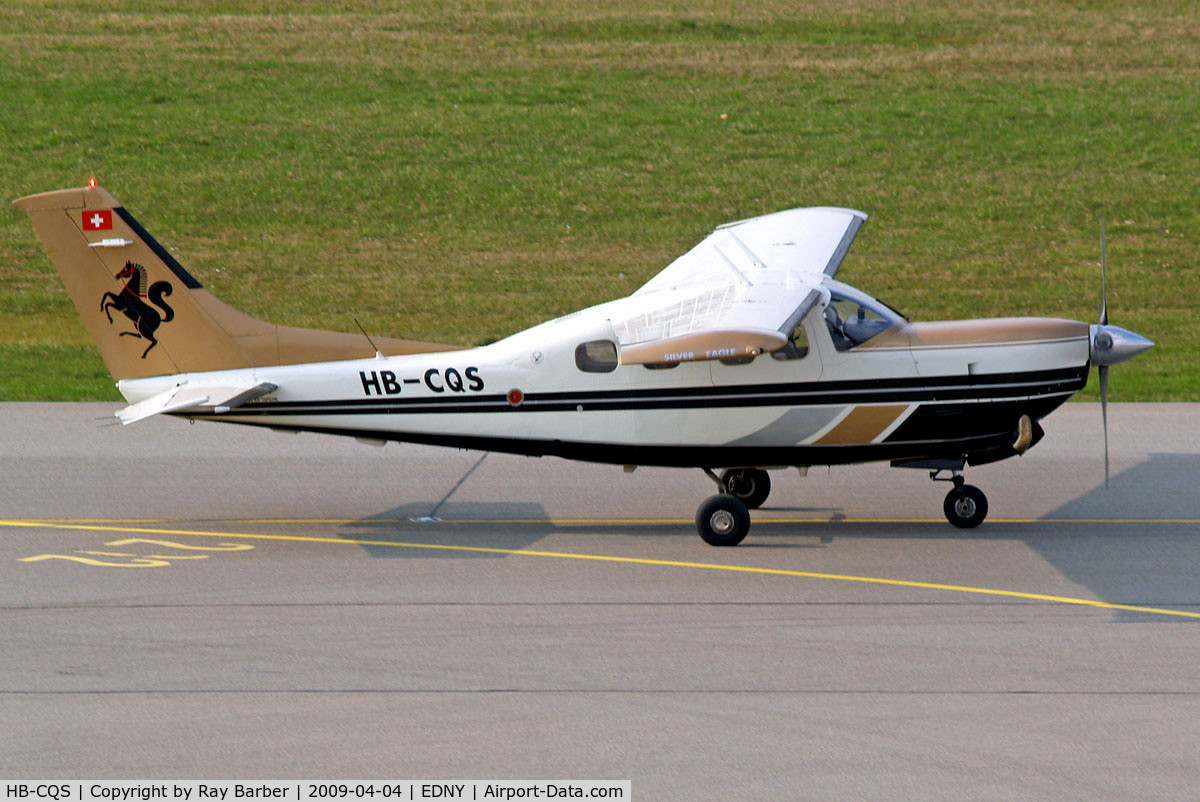 HB-CQS, 1979 Cessna P210N Pressurised Centurion C/N P21000167, Cessna P.210N Pressurized Centurion [P210-00167] Friedrichshafen~D 04/04/2009