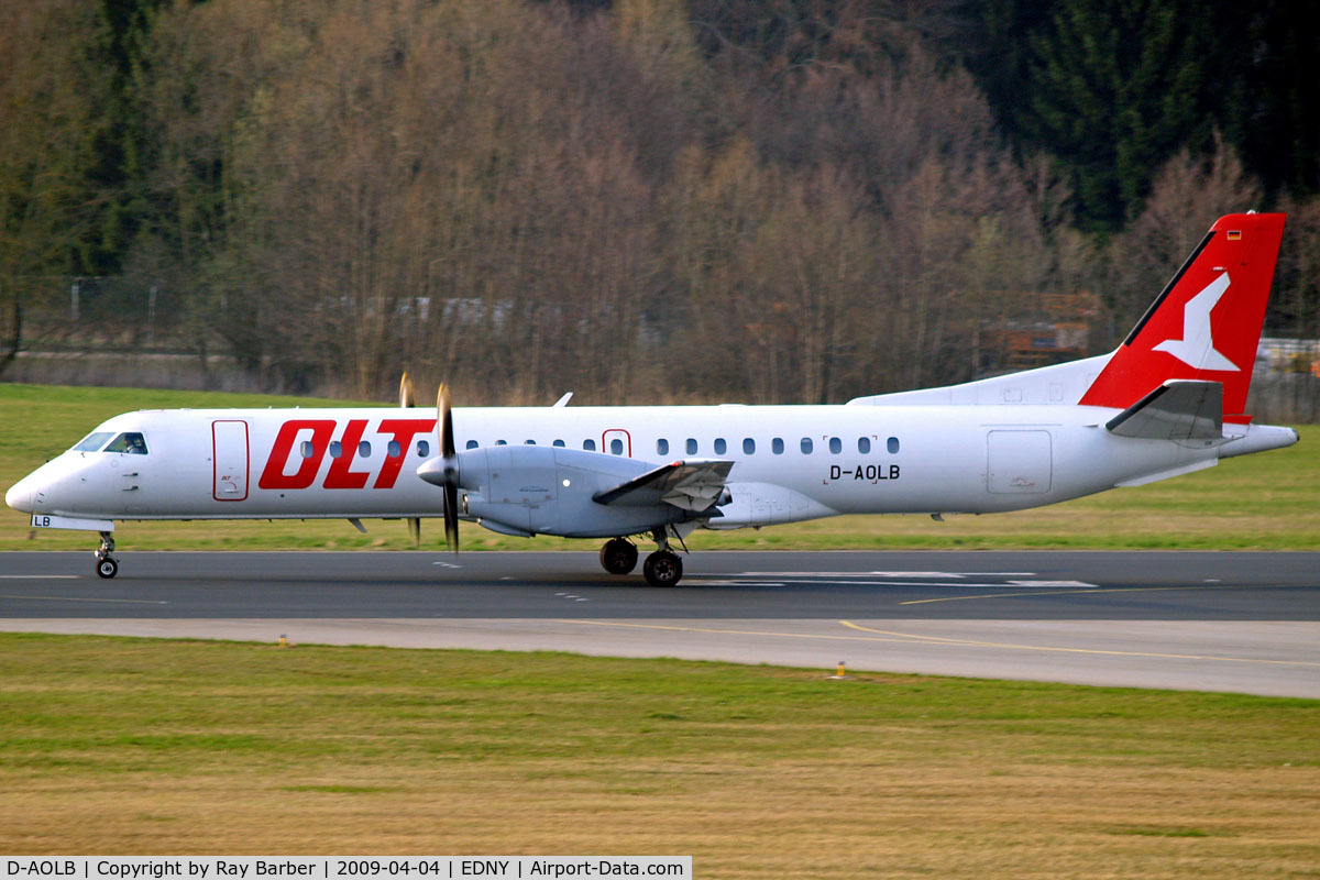 D-AOLB, 1994 Saab 2000 C/N 2000-005, SAAB 2000 [005] (OLT) Friedrichshafen~D 04/04/2009