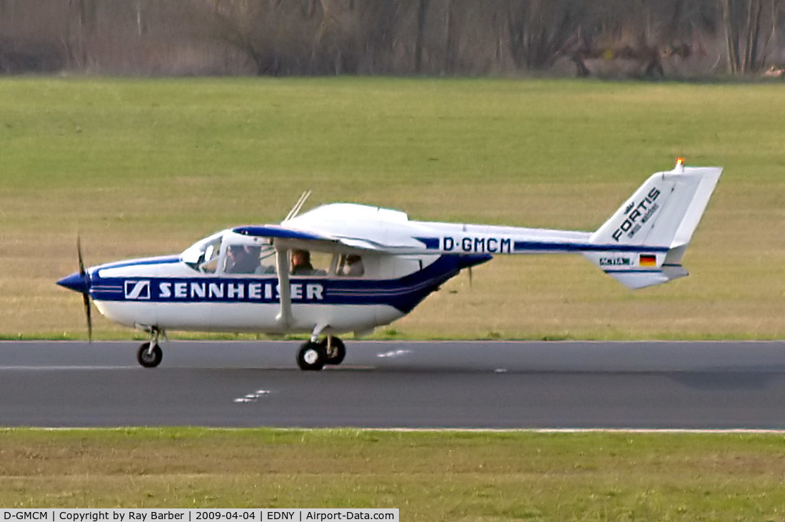 D-GMCM, 1972 Reims F337F Super Skymaster C/N F3370047, D-GMCM   R/Cessna F.337F Super Skymaster [0047] Friedrichshafen~D 04/04/2009