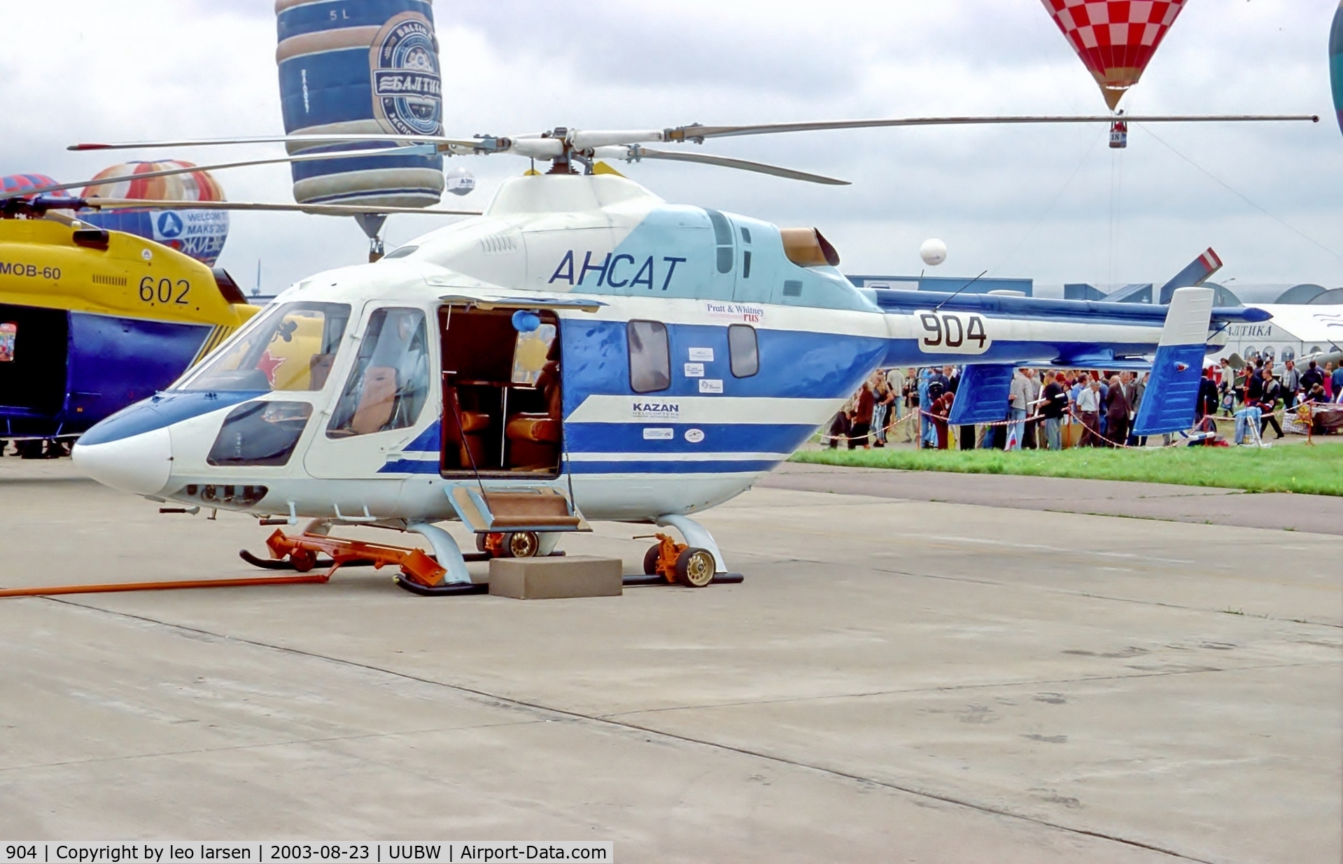 904, 2002 Kazan Helicopters Ansat C/N 020401, Zhukovski Moscow 23.8.03