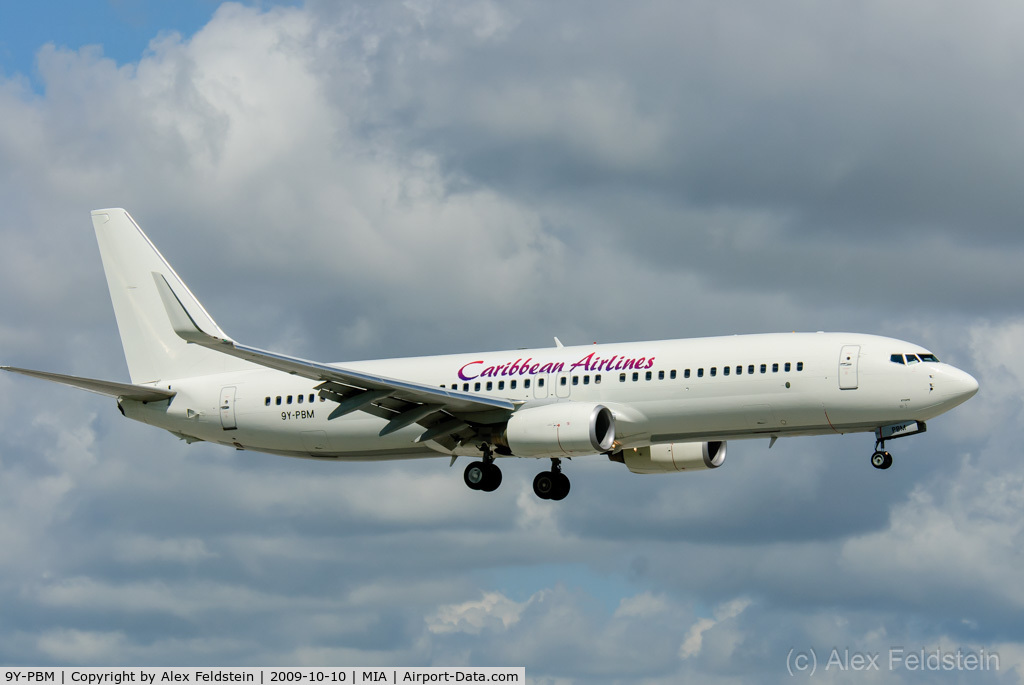 9Y-PBM, 2007 Boeing 737-8BK C/N 29635, Miami