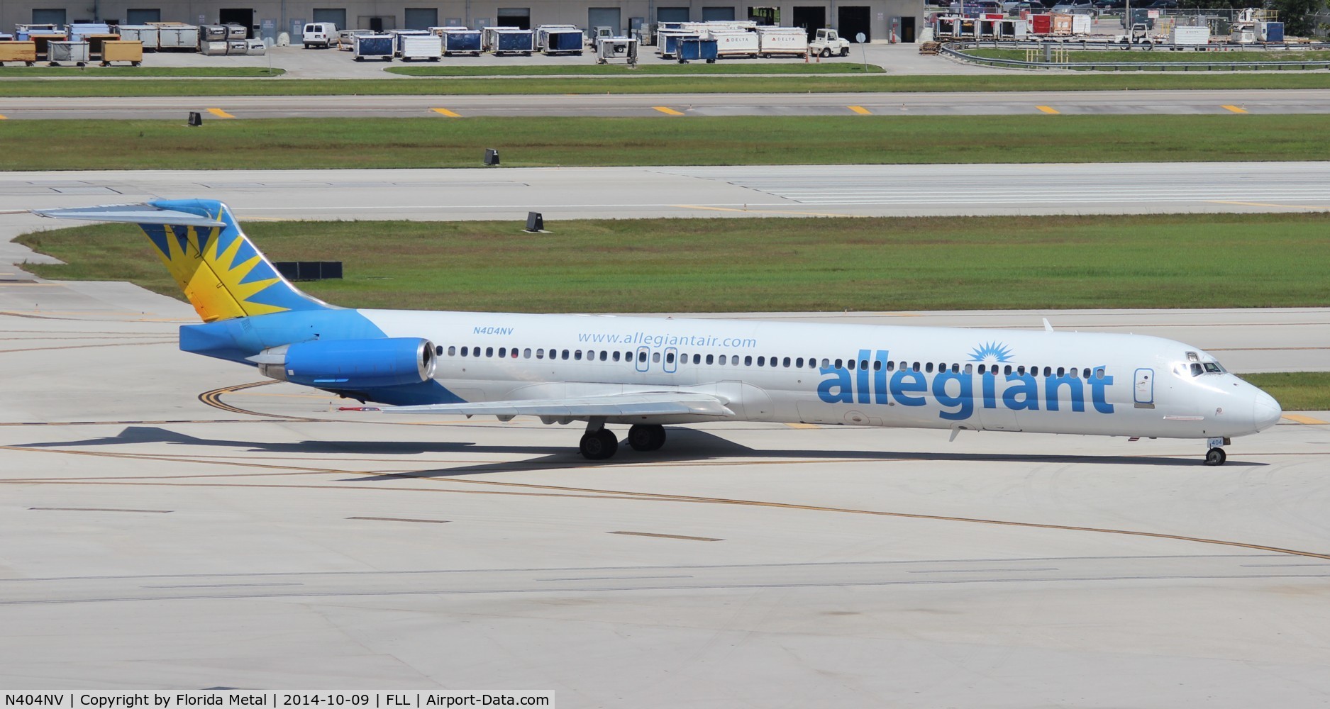 N404NV, 1989 McDonnell Douglas MD-88 C/N 49765, Allegiant MD-88