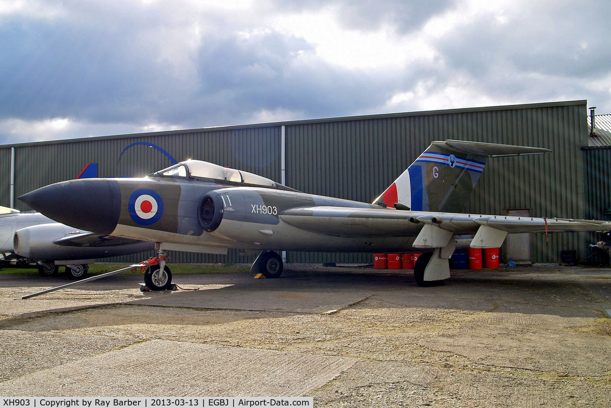 XH903, Gloster Javelin FAW.9 C/N Not found XH903, Gloster Javelin FAW9 [XH903] (Royal Air Force)Staverton~G 13/03/2013