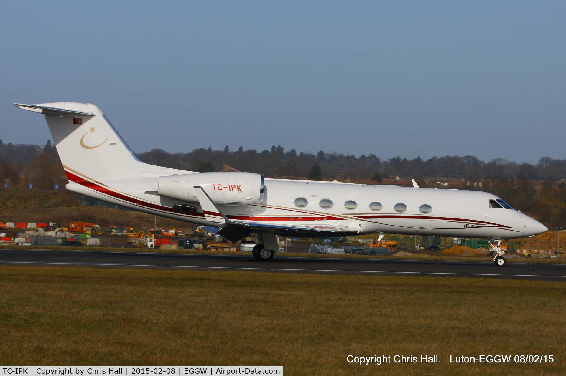 TC-IPK, Gulfstream Aerospace GIV-X (G450) C/N 4239, ATP Air