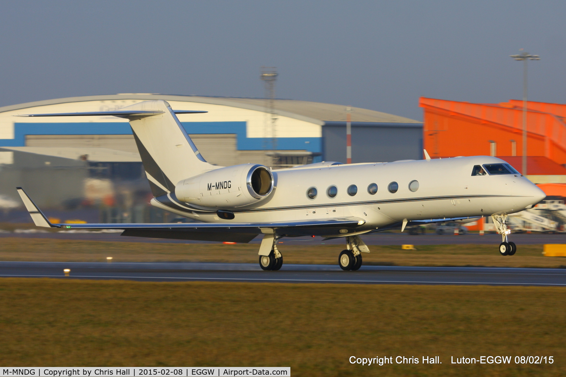 M-MNDG, 2012 Gulfstream Aerospace GIV-X (G450) C/N 4266, Oviation