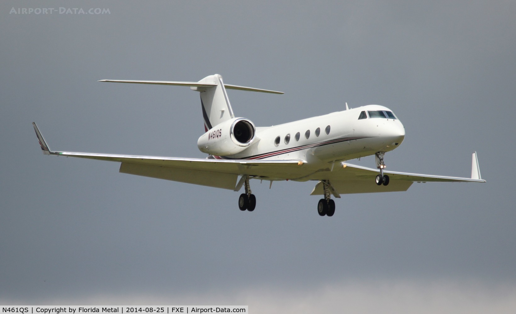 N461QS, 2008 Gulfstream Aerospace GIV-X (G450) C/N 4125, Net Jets G450