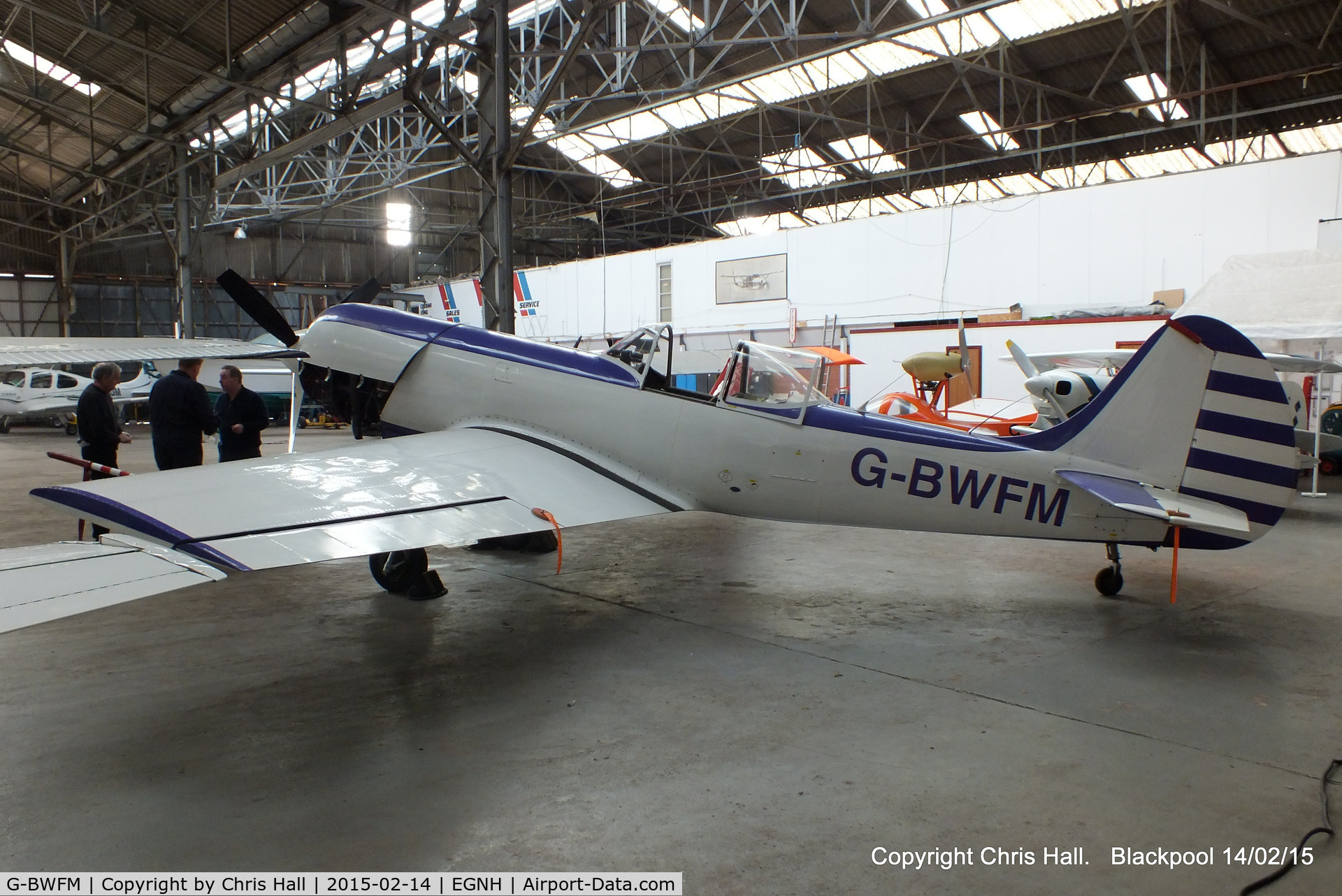 G-BWFM, 1978 Yakovlev Yak-50 C/N 781208, Privately owned