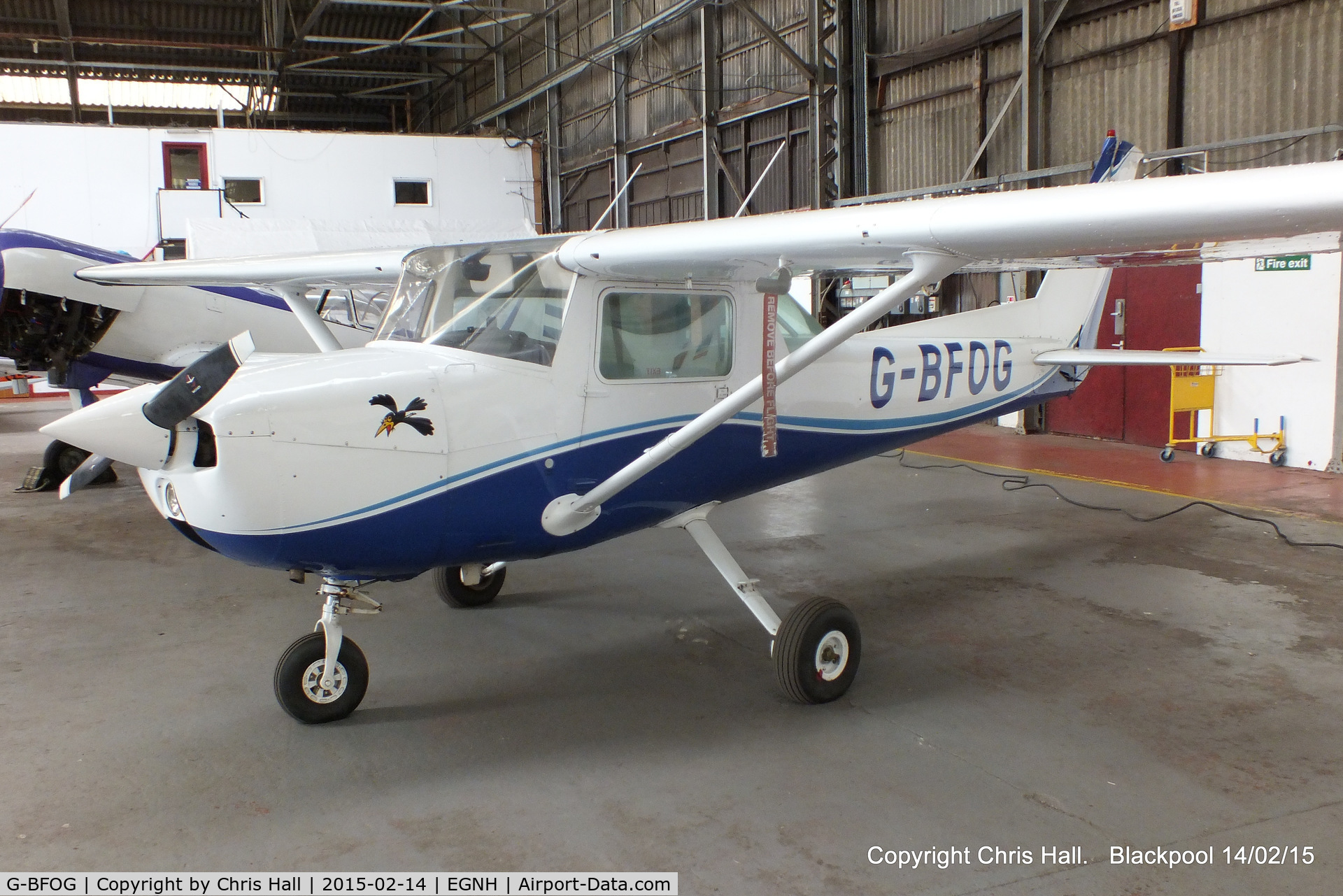 G-BFOG, 1974 Cessna 150M C/N 150-76223, Blackpool resident
