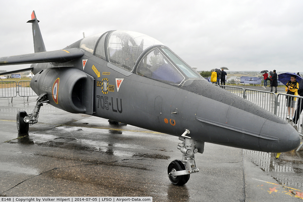 E148, Dassault-Dornier Alpha Jet E C/N E148, at Nancy