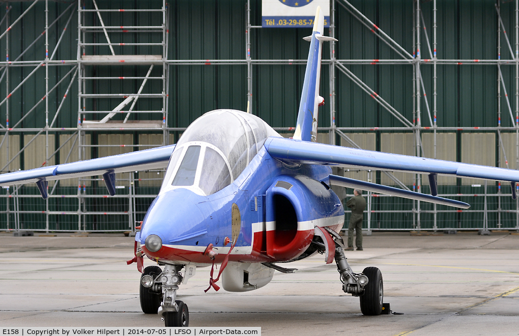 E158, Dassault-Dornier Alpha Jet E C/N E158, at Nancy