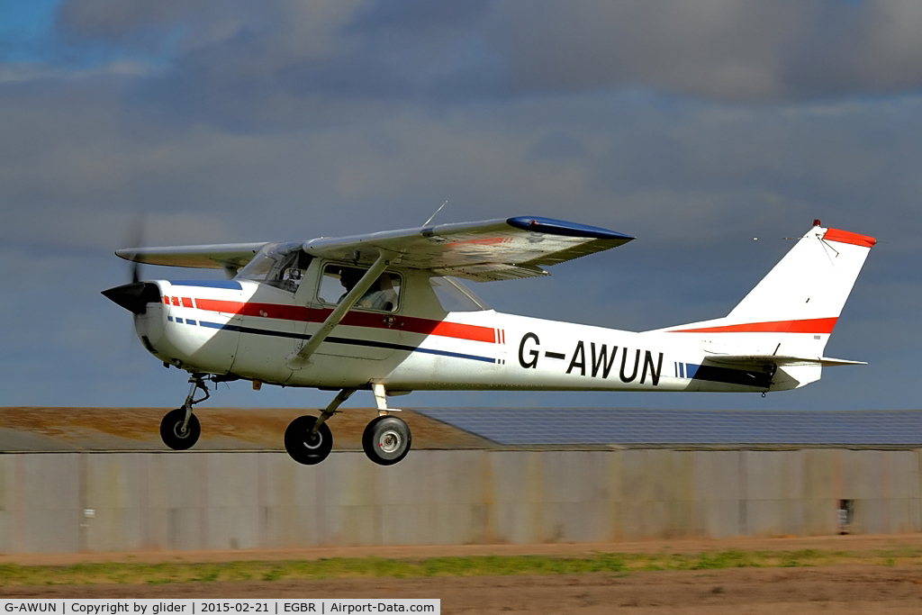 G-AWUN, 1968 Reims F150H C/N 0377, Departure