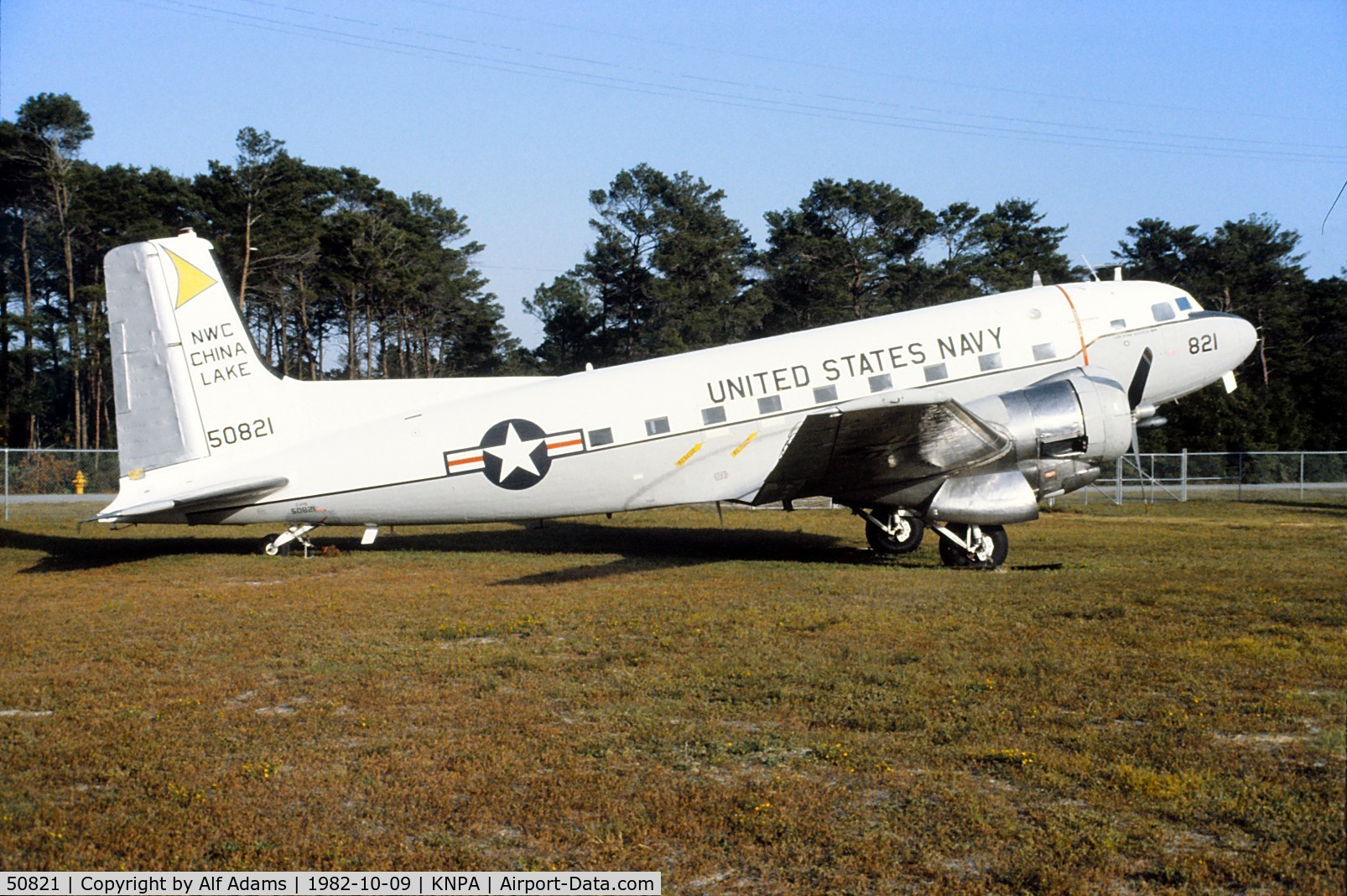 50821, 1944 Douglas C-117D C/N 43322, At the National Naval Aviation Museum, Pensacola, Florida in 1982.