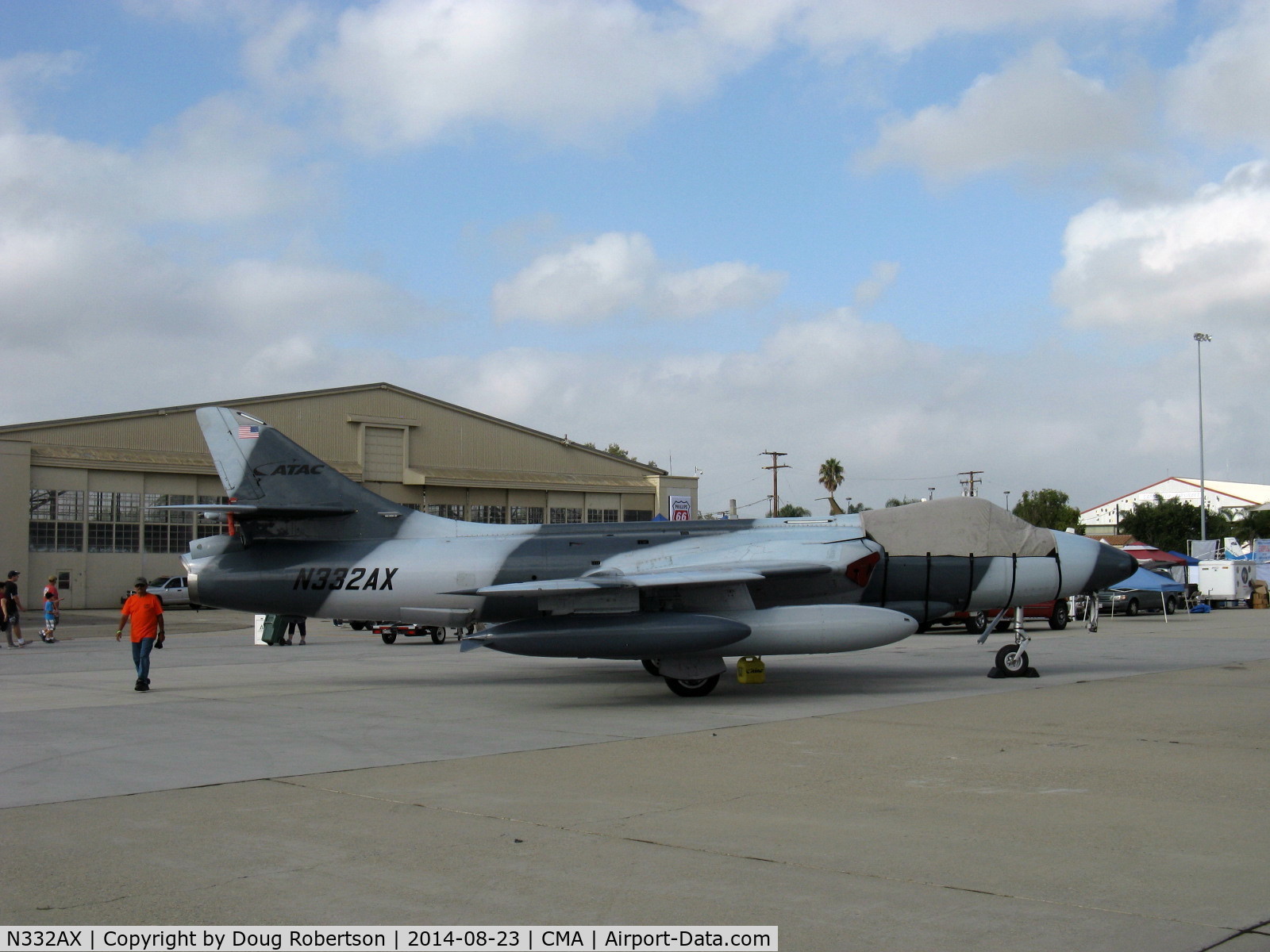 N332AX, 1959 Hawker Hunter F.58 C/N 41H-697448, 1959 Hawker Aircraft Ltd. Hawker HUNTER Mk.58, Rolls Royce Avon Turbojet