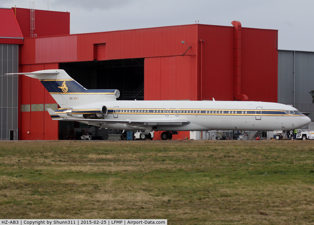 HZ-AB3, 1980 Boeing 727-2U5 C/N 22362/1657, Engine test after minor overhaul @ EAS Facility...