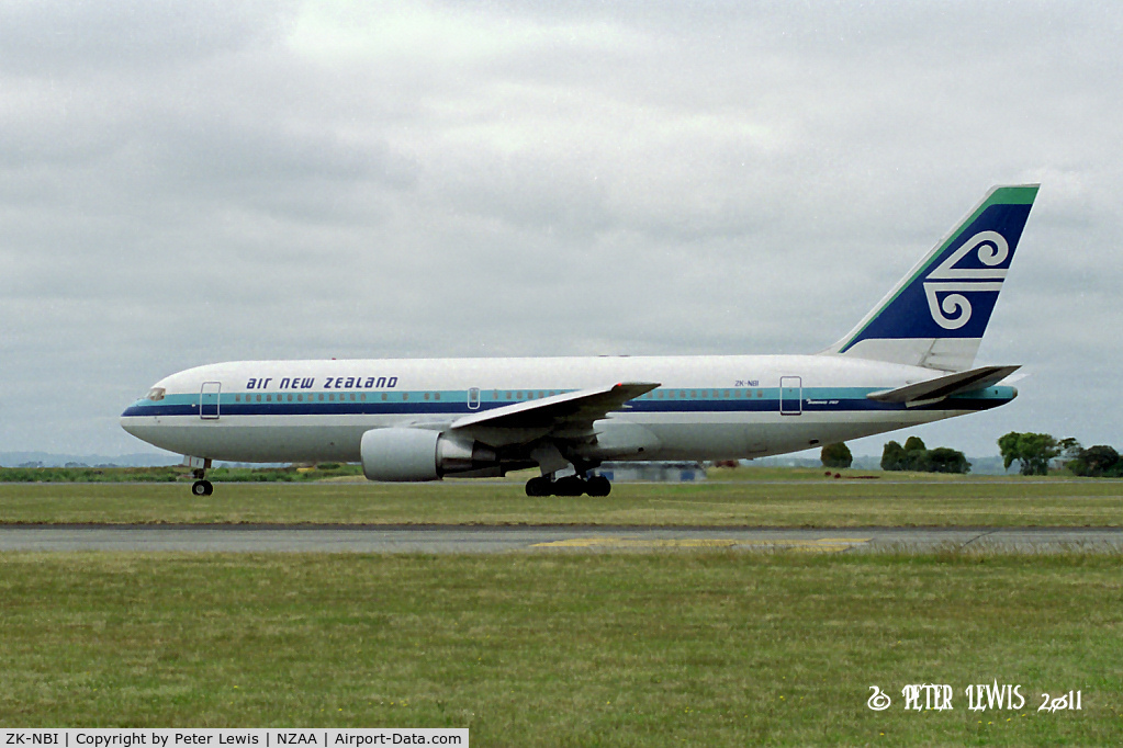 ZK-NBI, 1985 Boeing 767-204 C/N 23072, Air New Zealand Ltd., Auckland 1994