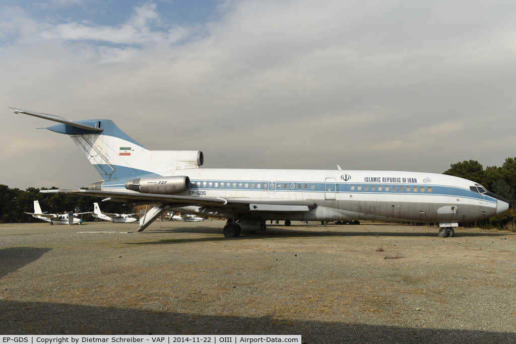 EP-GDS, 1967 Boeing 727-81 C/N 19557, Iran Boeing 727-100