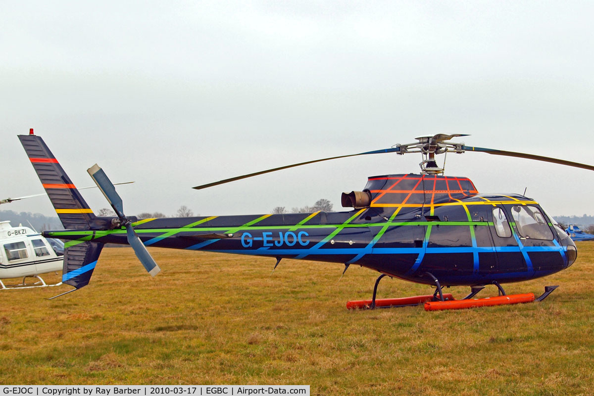 G-EJOC, 1981 Aerospatiale AS-350B Ecureuil C/N 1465, Aerospatiale AS.350B Ecureuil [1465] Cheltenham Racecourse~G 17/03/2010