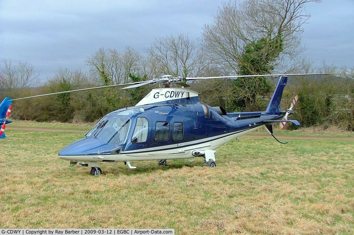 G-CDWY, 2006 Agusta A-109S Grand C/N 22011, Agusta A.109S Grand [22011] Cheltenham~G 12/03/2009