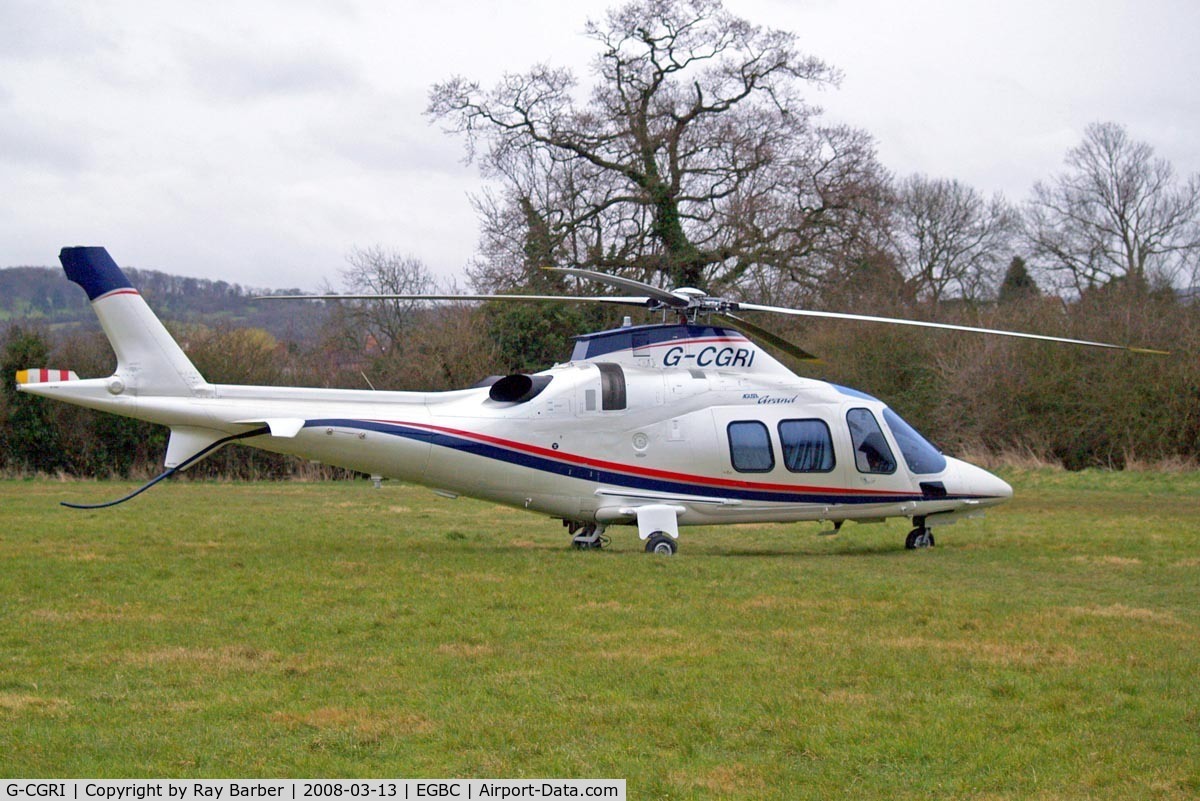 G-CGRI, 2005 Agusta A-109S Grand C/N 22003, Agusta A.109S Grand [22003] Cheltenham~G 13/03/2008