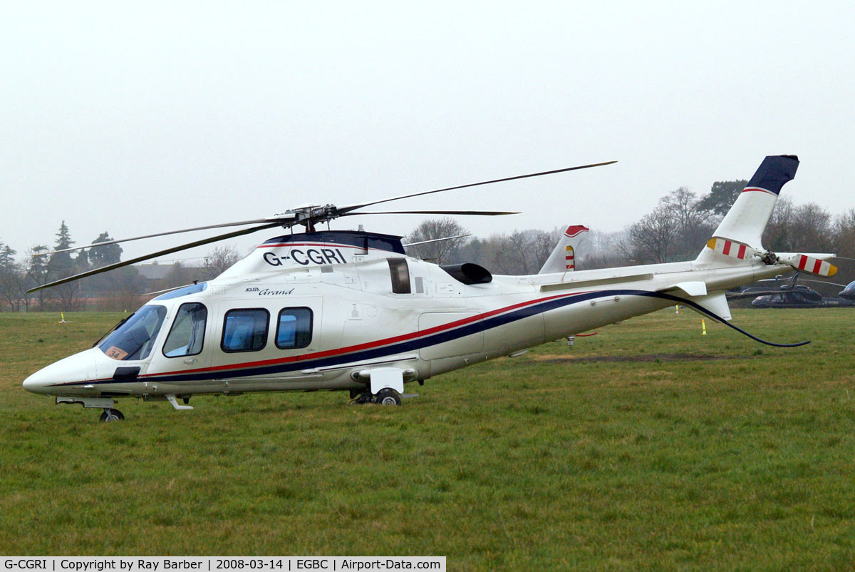 G-CGRI, 2005 Agusta A-109S Grand C/N 22003, Agusta A.109S Grand [22003] Cheltenham~G 14/03/2008