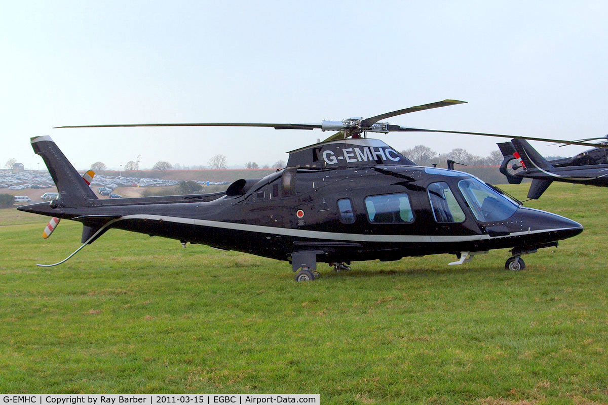 G-EMHC, 2008 Agusta A-109E Power C/N 11721, Agusta A.109E Power [11721] Cheltenham~G 15/03/2011