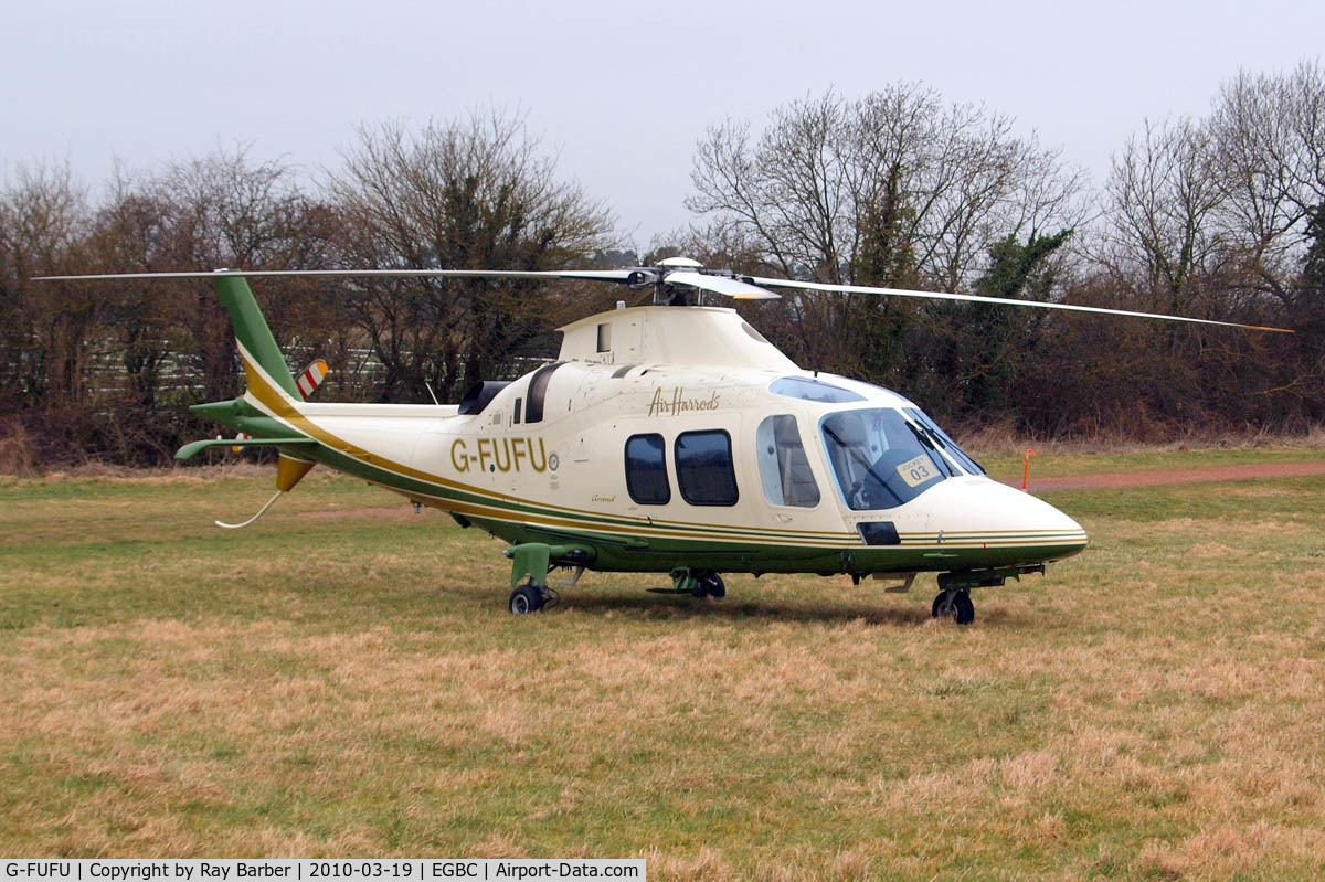 G-FUFU, 2007 Agusta A-109S Grand C/N 22058, Agusta A.109S Grand [22058] (Air Harrods) Cheltenham~G 19/03/2010