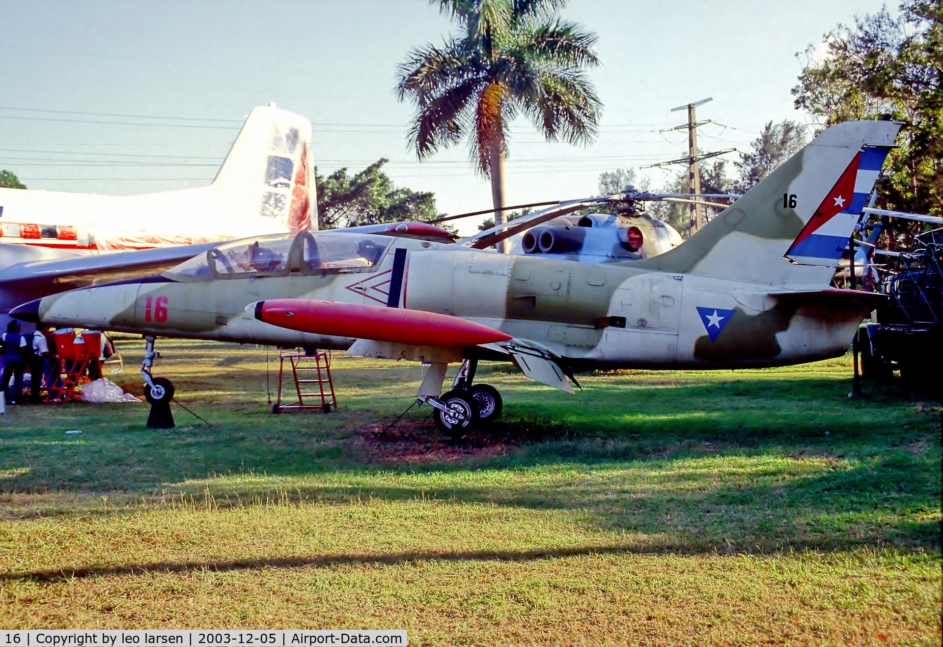 16, Aero L-39C Albatros C/N 232342, Museo del Aire Havana 5.12.03