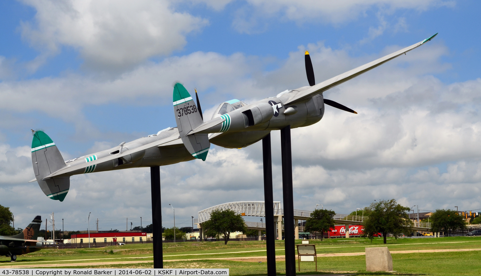 43-78538, Lockheed P-38L-5 Lightning C/N Not found 47-78538, P-38L marked as 43-78538 at LMTC