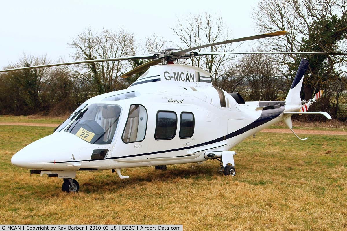 G-MCAN, 2006 Agusta A-109S Grand C/N 22021, Agusta A.109S Grand [22021] Cheltenham Racecourse~G 18/03/2010