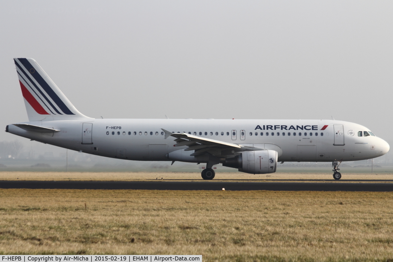 F-HEPB, 2010 Airbus A320-214 C/N 4241, Air France