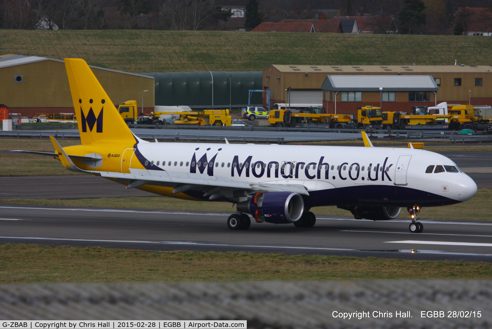 G-ZBAB, 2013 Airbus A320-214 C/N 5581, Monarch