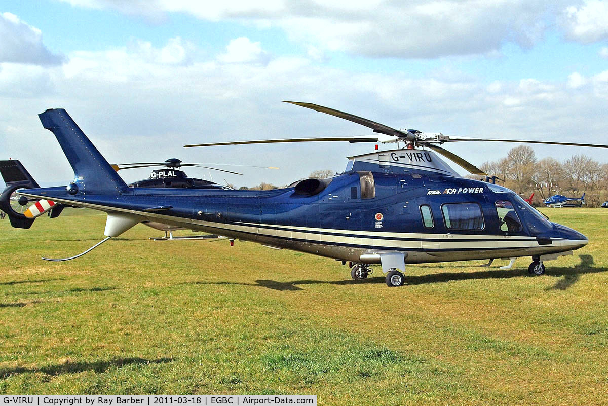 G-VIRU, 2003 Agusta A-109E Power C/N 11208, Agusta A.109E Power [11208] Cheltenham~G 18/03/2011
