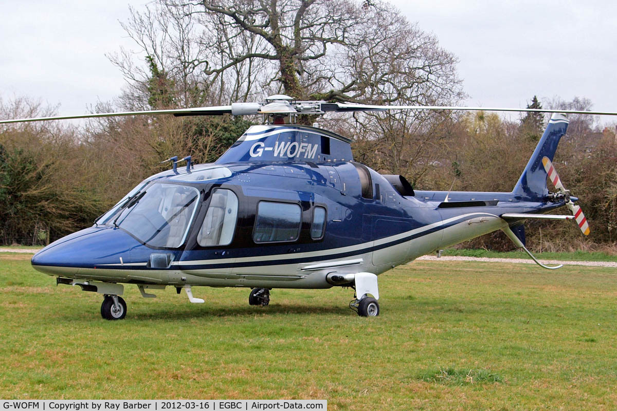 G-WOFM, 2006 Agusta A-109E Power C/N 11678, Agusta A.109E Power [11678] Cheltenham~G 16/03/2012