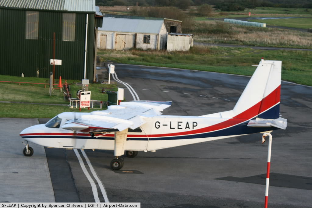 G-LEAP, 1987 Pilatus Britten-Norman BN-2T Turbine Islander C/N 2183, G-LEAP