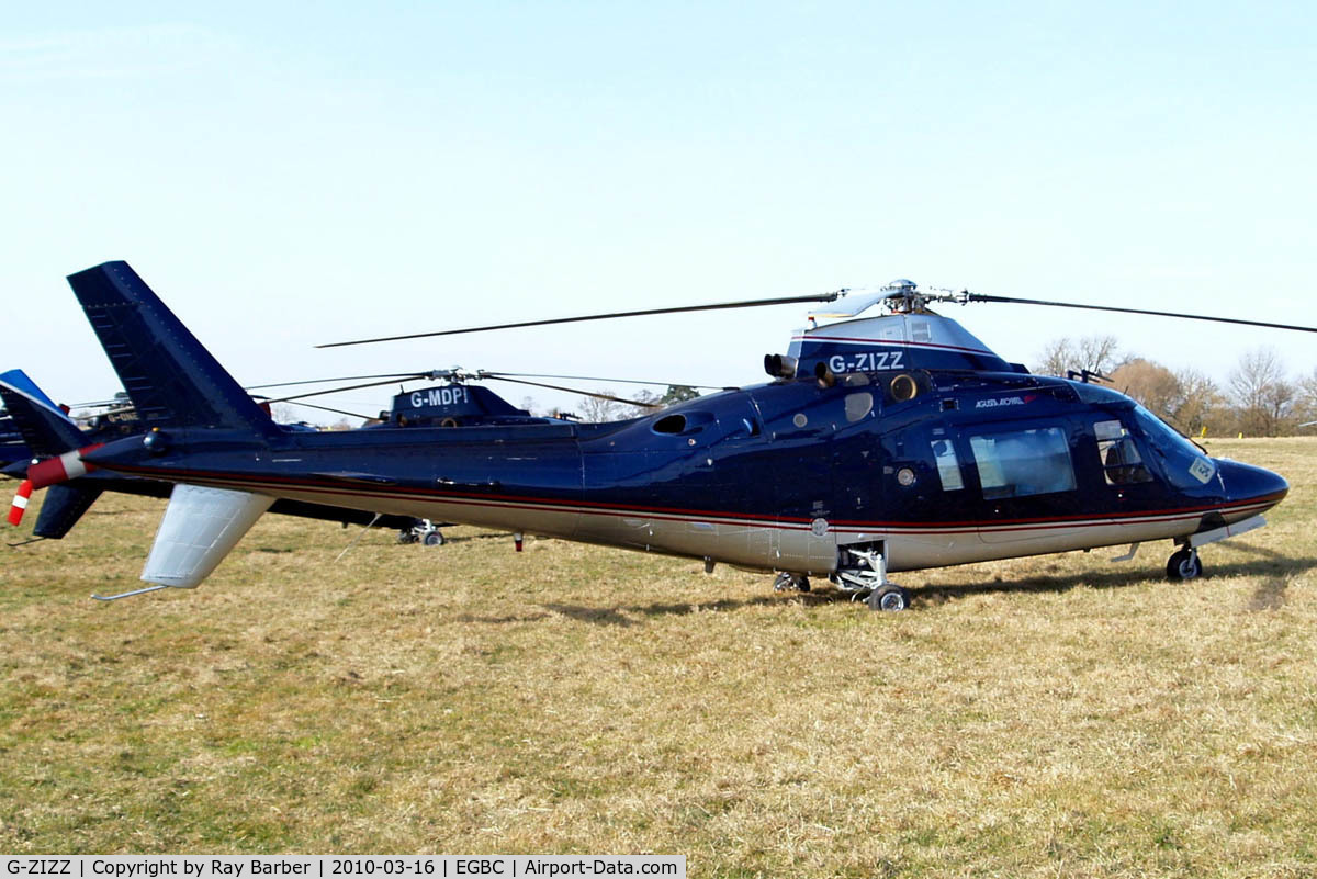 G-ZIZZ, 1987 Agusta A-109A-2 C/N 7390, Agusta A.109A-2 [7390] Cheltenham~G 16/03/2010