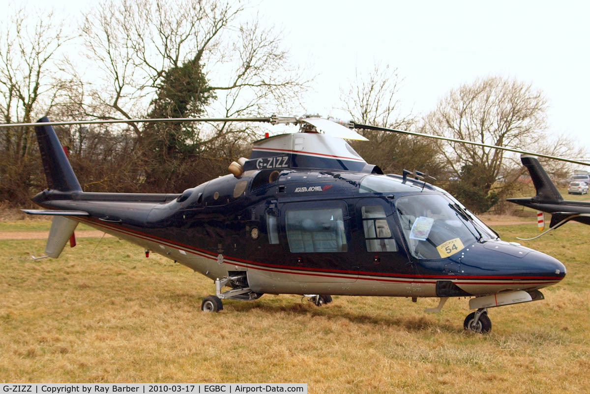 G-ZIZZ, 1987 Agusta A-109A-2 C/N 7390, Agusta A.109A-2 [7390] Cheltenham~G 17/03/2010