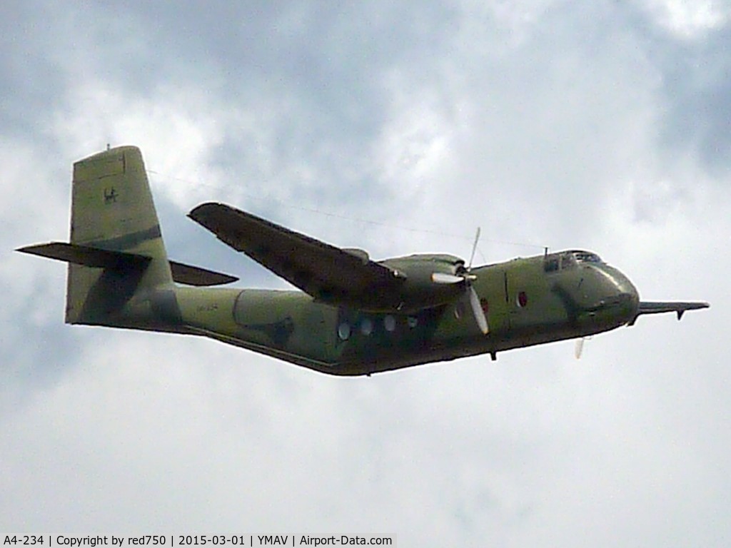 A4-234, De Havilland Canada DHC-4A Caribou C/N 234, Caribou A4-234 at Avalon 2015