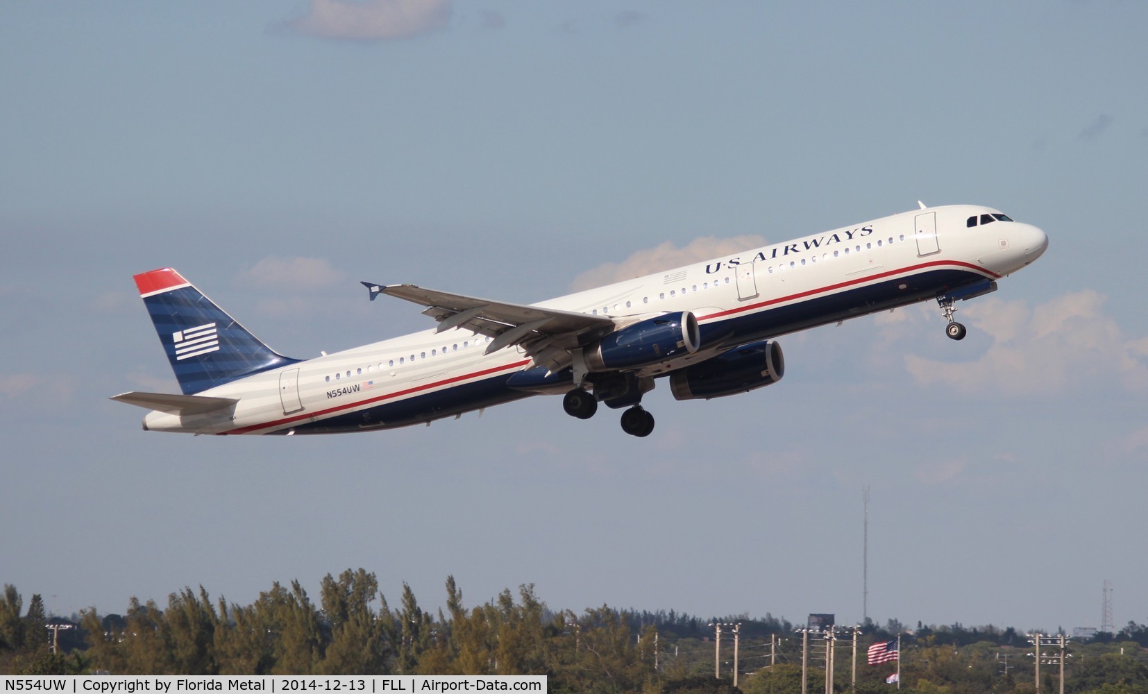 N554UW, 2011 Airbus A321-231 C/N 4866, US Airways A321