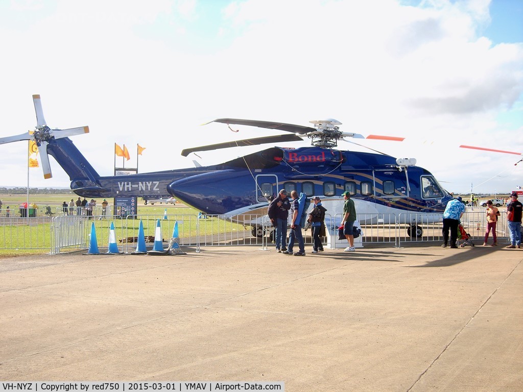 VH-NYZ, 2014 Sikorsky S-92A C/N 920233, Sikorsky S92A VH-NYZ at Avalon 23015