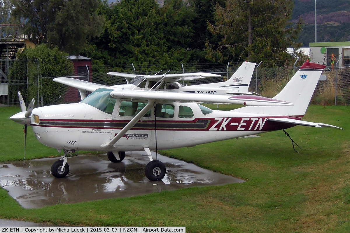 ZK-ETN, Cessna U206G Stationair C/N U20605866, At Queenstown