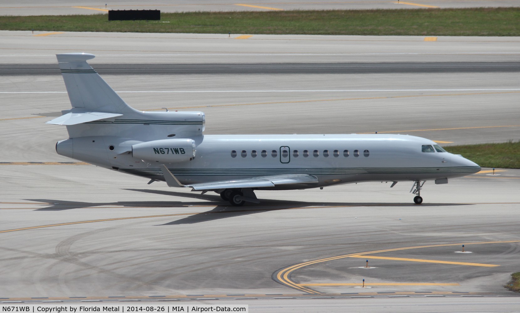 N671WB, 2008 Dassault Falcon 7X C/N 29, Falcon 7X