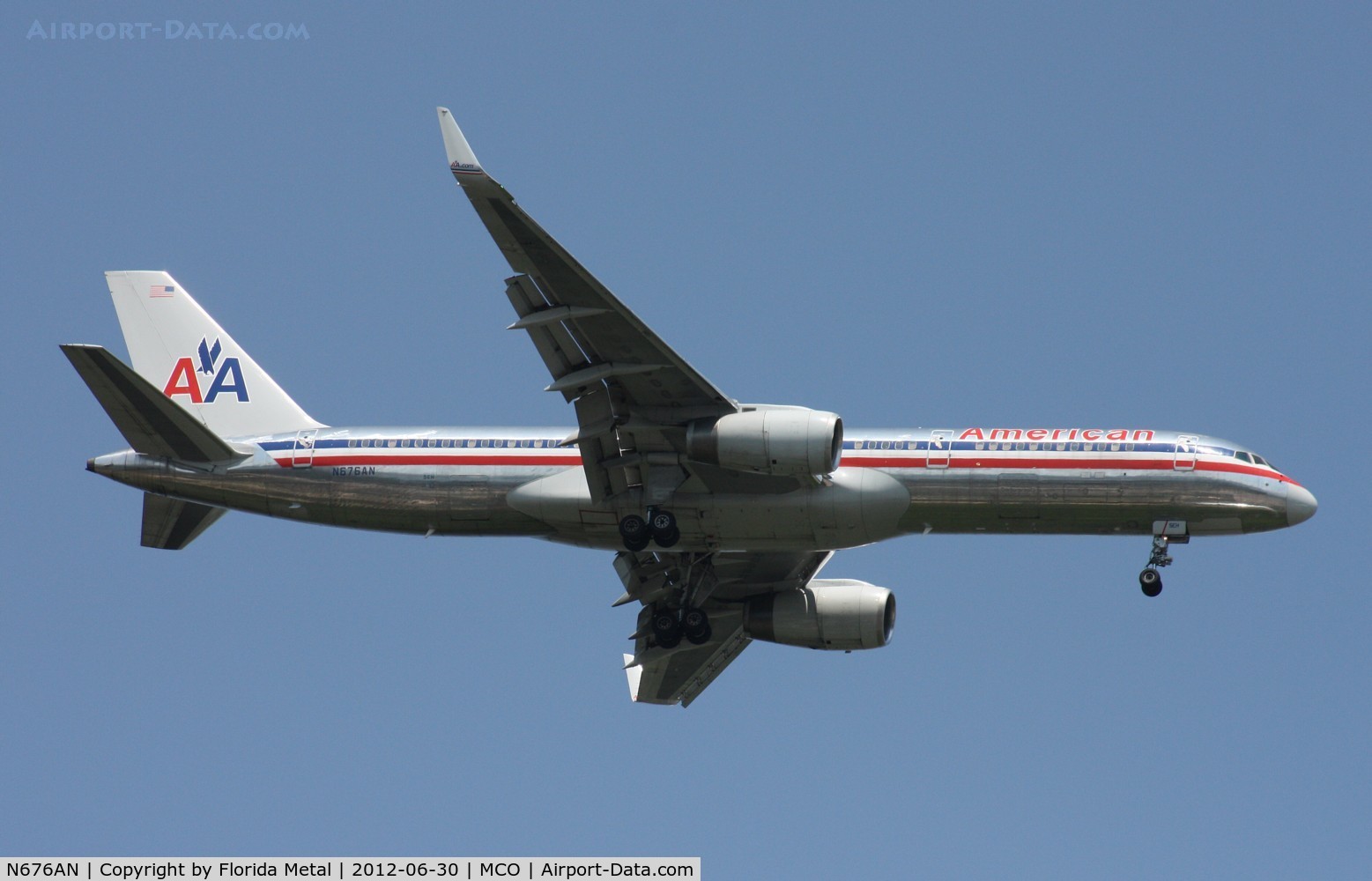 N676AN, 1998 Boeing 757-223 C/N 29426, American